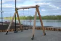 Качели одинарные ЭКО (мягкий подвес)
