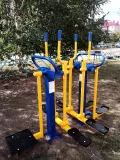 Разведение ног+Лыжник сдвоенный+Маятник