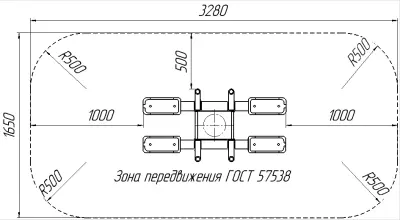 Лыжник сдвоенный