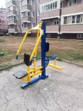 Жим от себя+Разгибания ног