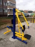 Жим от себя+Разгибания ног